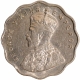 Cupro Nickel One Anna Coin of King George V of Calcutta Mint of 1933.