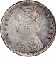 Silver Quarter Rupee Coin of Victoria Empress of Bombay Mint of 1894.