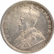 Silver Half Rupee Coin of King George V of Calcutta Mint of 1923.