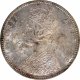 Silver One Rupee Coin of Victoria Empress of Bombay Mint of 1900.