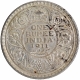 Silver One Rupee Coin of King George V of Bombay Mint of 1911.