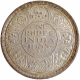 Silver One Rupee Coin of King George VI of Bombay Mint of 1938.