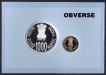 Proof Coin Set of 1000 Years of Brihadeeswarar Temple of 2010.