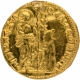 Gold One Zecchino Coin of Italy.