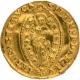 Gold One Zecchino Coin of Italy.