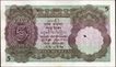 Five Rupees Banknote of King George V Signed by J W Kelly of 1934.