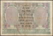 One Hundred Rupees Banknote of King George V Signed by J B Taylor of 1928 of Rangoon Circle.