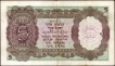 Five Rupees Banknote of King George VI Signed by J B Taylor of 1938.