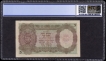 Five Rupees Banknote of King George VI Signed by J B Taylor of 1938.