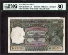 One Hundred Rupees Banknote of King George VI Signed by J B Taylor of 1938 of Cawnpore Circle.