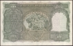 One Hundred Rupees Banknote of King George VI Signed by C D Deshmukh of 1944 of Bombay Circle.