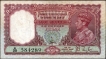 Five Rupees Banknote of King George VI Signed by J B Taylor of 1938 of Burma Issue.