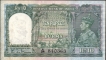 Ten Rupees Banknote of King George VI Signed by J B Taylor of 1938 of Burma Issue.