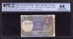 One Rupee Autograph Banknote Signed by S P Shukla of Republic India of 1991.