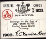 One Tenth Rupee Banknote of Keeling Cocos Islands Signed by G Clunies Ross of 1902.