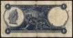 One Dollar Banknote of Straits Settlements of King George V of 1935.