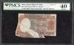 Error Two Rupees Banknote Signed by R N Malhotra of Republic India.