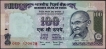 Error One Hundred Rupees Banknote Signed by Bimal Jalan of Republic India.