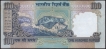 Error One Hundred Rupees Banknote Signed by Y V Reddy of Republic India.