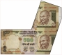 Error Five Hundred Rupees Banknote Signed by Y V Reddy of Republic India.