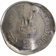 Error Copper Nickel Two Rupees Coin of Republic India.