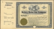 Stock and Share Certificate of Kelsey Motor Car Company of USA.