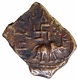 Copper Square Coin of Sri Satakarni of Satavahana Dynasty.