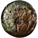 Copper Base Alloy Coin of Vishnukundin Dynasty of Swastika type.