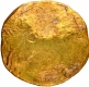 Punch Marked Gold Gadyana Coin of Telugu Chodas of Nellore of Bujaba Series.