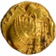 Gold Gadyana Coin of Western Ganga Dynasty.