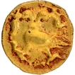 Gold Half Varaha Coin of Achutharaya of Tuluva Dynasty of Vijayanagara Empire.