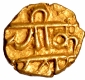 Gold Half Fanam Coin of Vijayanagara Feudatory.