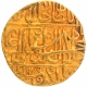 Gold Mohur Coin of Akbar of Agra Dar ul Khilafa Mint.