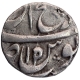 Silver One Quarter Rupee Coin of Aurangzeb Alamgir of Dar ul fath Ujjain Mint.