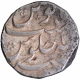 Silver One Rupee Coin of Aurangzeb Alamgir of Kashmir Mint.