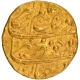 Gold Mohur Coin of Aurangzeb Alamgir of Shahjahanabad Dar ul Khilafa Mint.