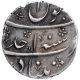 Silver One Rupee Coin of Azam Shah of Khujista Bunyad Mint.