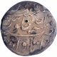 Silver One Rupee Coin of Jahandar Shah of Itawa Mint.