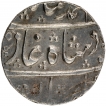 Exceedingly Rare Silver One Rupee Coin of Muhammad Shah of Gulshanabad Mint.