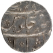 Exceedingly Rare Silver One Rupee Coin of Muhammad Shah of Gulshanabad Mint.