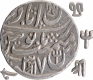  Silver One Rupee Coin of Mominabad Bindraban of Maratha Confederacy.