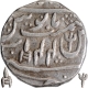 Silver One Rupee Coin of  Mominabad Bindraban Mint of Maratha Confederacy.