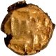 Gold Fanam Coin of Ghorpade Chiefs of Guty of Venkatagiri Mint of Maratha Confederacy.