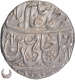 Silver One Rupee Coin of Najibabad Mint of Rohilkhand.