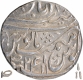 Silver One Rupee Coin of Najibabad Mint of Rohilkhand.