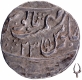 Silver One Rupee Coin of Mahe Indrapur Mint of Bharatpur.