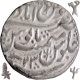 Silver One Rupee Coin of Mominabad Bindraban Mint of Bindraban State.