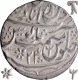 Silver One Rupee Coin of Mominabad Bindraban Mint of Bindraban State.