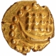 Gold Half Fanam Anantraya of Karthik Thirunal Rama Varma of Travancore.