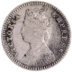 Silver Two Annas Coin of Victoria Empress of Calcutta Mint of 1880.